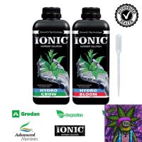 [สินค้าพร้อมจัดส่ง]⭐⭐Ionic HYDRO GROW &amp; BLOOM by Growth Technology USA 1000ml[สินค้าใหม่]จัดส่งฟรีมีบริการเก็บเงินปลายทาง⭐⭐