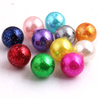 Kwoi Vita bead of 10mm12mm20MM Acrylic Glitter Imitation pearl Beads For fashion jewelry Necklace Making!!