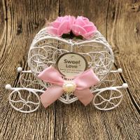 Gift Box Exquisite Romantic Metal Love Heart Favor Candy Box for Wedding Storage Boxes