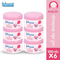 Johnsons Baby(จอห์นสันเบบี้) | [แพ็ค 6] จอห์นสัน เบบี้ ครีมบำรุงผิว เบบี้ ครีม 100 ก. x 6 Johnsons Baby Cream 100 g. x 6