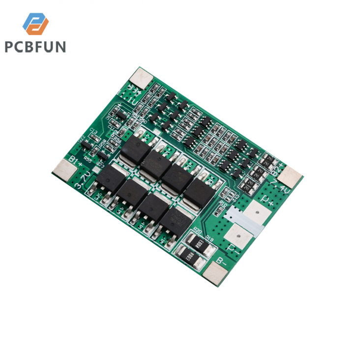 pcbfun-เครื่องชาร์จแบตเตอรี่ลิเธียมแบตเตอรี่3s-12v-40a-แผ่นป้องกันแผ่นป้องกันแผงระบบจัดการแบตเตอรีแผ่นปริ้นท์พร้อมระบบชาร์จที่สมดุล