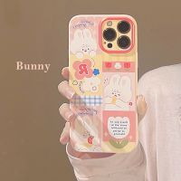 Cute bunny drop proof phone case tpu silicone for apple iphone 11 12 13 14 pro max