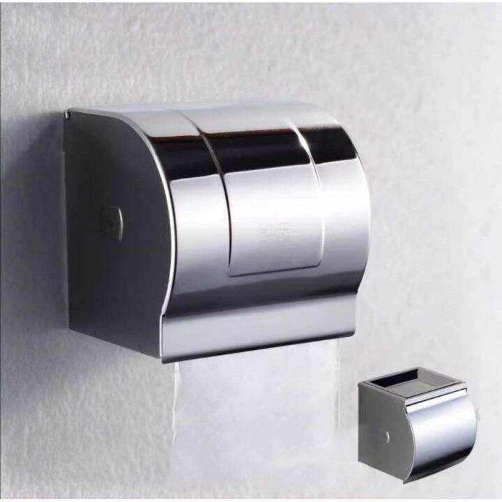 Waterproof stainless steel toilet paper towel box Lazada PH