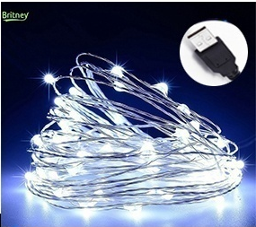200100LED Creative Waterproof Solar Powered Copper Wire String Lights for Outdoor Indoor Home Garden Party Tree Christmas Decor