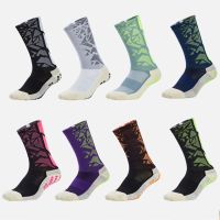 【hot】▧❈  New Soccer Socks Anti-Slip Football Thickened Breathable Men Outdoor Cycling