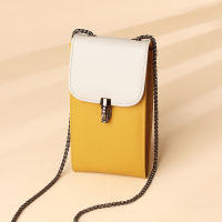 Designer Genuine Leather Women Small Bag Female  New Trendy Fashion One-shoulder Messenger Bag High-end Chain Cell Phone Bag