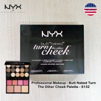 NYX® Professional Makeup Butt Naked Turn The Other Cheek Palette - S132 นิกซ์ พาเลท อายแชโดว์ พาเลทแต่งหน้า