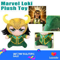 ของเล่นอนิเมะที่ได้แรงบันดาลใจจากกำลังนั่งขนนุ่มอ่อนนุ่มลาย Marvel Loki Kuricha สำหรับเด็กผู้ชายเด็กผู้หญิง