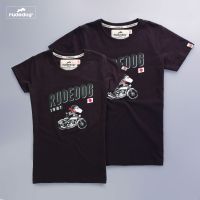 Rudedog เสื้อยืดชาย รุ่น มอไซด์19 ม่วงมังคุด (ราคาต่อตัว)