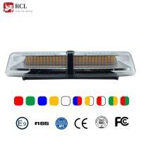 ไฟฉุกเฉิน LED หลังคาสีเหลือง/สีเหลืองอำพัน72หลอด LED มินิบาร์รถบรรทุกสำหรับรถยนต์คราดหิมะยานพาหนะคำเตือนให้ระวัง