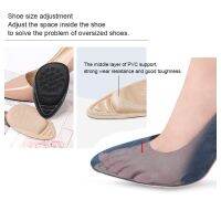 High Heels Insole,Sports shoe forefoot pad,Protector Inserts for Women Pain Relief Comfort Insoles Anti-Slip adjustable Forefoot Pad,Half Insoles,Reduce Shoe Size海绵前掌垫防痛贴