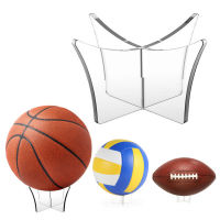 Ball Display Stand Acrylic Holder Mount Clear Basketball Supports cket Volleyball Stand for Soccer Volleyball baskets