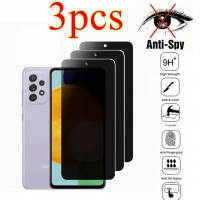 2PCSฝาครอบAnti-Spyป้องกันหน้าจอสำหรับSAMSUNG GALAXY A13 A12 A22 A21S A33 A23 A53 S21 FE A31 A03 A04 A32 A52 5Gฟิล์ม-hdfssaa