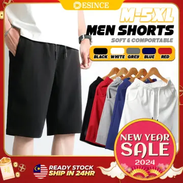 M-2XL Men Fitness Sport Shorts Pants Seluar Sportwear Fitness Short Mesh  Dry Plus Size Shorts Pants