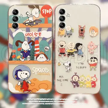 For Samsung A54 5G Case Protective Cartoon Transparent Soft TPU Silicone  Phone Case For Samsung Galaxy