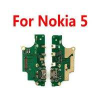 สำหรับ Nokia 5 N5 Ta-1053 Ta-1021 Ta-1024เครื่องชาร์จ Usb บอร์ด Usb แท่นชาร์จเสียบไมโครโฟนสายอ่อนสายเชื่อมต่อสัญญาณ