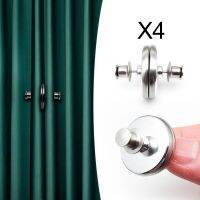 【CW】 4x 25mm Magnetic Curtain Prevention Leakage Jacket Cardigan Snaps Fasteners Buttons