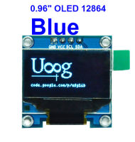 BLUE 0.96 inch OLED LCD display module 12864 (I2C interface module)