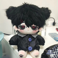 ไม่มีแอตทริบิวต์มอนสเตอร์ปีศาจน่ารักตุ๊กตา20เซนติเมตรตุ๊กตายัด Plushie แต่งตัวคอสเพลย์อะนิเมะของเล่นรูปของขวัญคริสต์มาสเหวิน