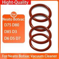 แปรงซิลิโคนด้านข้าง4แพ็คสายพานขับโอริงสำหรับ D80 D75 D85 D3 D6 D5 D7ซีลสำหรับเปลี่ยนปะเก็นเครื่องดูดฝุ่น