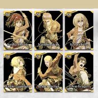 Attack On Titan Collection Cards Box Booster PR Rare Anime Playing Game Cards