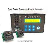 24-pin LED Integrated Circuit Tester Transistor Tester Instrument Maintenance Tester Diode Triode Tester With Battery 800mAh