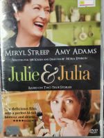 DVD : Julie &amp; Julia ปรุงรักให้ครบรส " เสียง / บรรยาย : English , Thai " Meryl Streep, Amy Adams