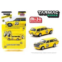 Tarmac Works TW 1:64 Bluebird 510 Wagon โลหะผสมไดโอรามาโมเดลรถยนต์สะสมของเล่นในสต็อกขนาดเล็ก