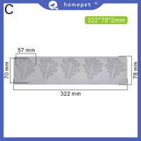 ? Homepet เสื่อลูกไม้ลายใบไม้ ผีเสื้อ รังผึ้งแม่พิมพ์เค้กฟองดองซิลิโคนน้ำตาลหัตถกรรม