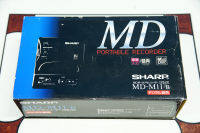 เครื่องเล่น MD Sharp MD-M11 สีน้ำเงิน นางฟ้า (รถถัง) !! Very Rare Item !! MiniDisc นำเข้าญี่ปุ่น (งานกล่องครบชุด)