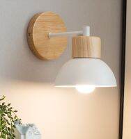 Modern Wall Lights Bird Sconce Wood Base Vanity Light Living Room Bedroom Decoration Simple Wall Lights Home Bedside Lamps Decor