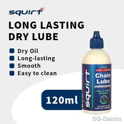 □▫™ 120ML Bicycle Waxy Maintenance Oil Squirt Road MTB Bike Waxy Dry Chain Oil Lube Chain Fork Flywheel Bike Bearing Grease