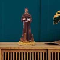 Gazechimp Saint Francis Of Assisi Statue St Francis รูปปั้นประดับตกแต่งตกแต่งภายในอาคาร