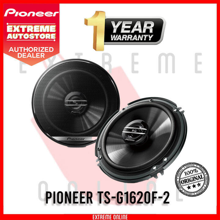 Car Speakers Pioneer TS-G1620F 2-Way Coaxial Speakers 300W