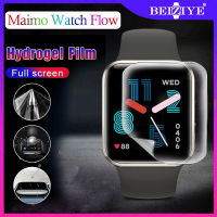 สีใส ฟิล์ม Maimo Watch Flow ฟิล์มกันรอย เต็มจอ ลงโค้ง maimo watch flow Smart watch ใส ฟิล์ม พร้อมส่ง