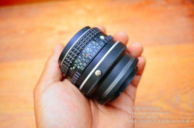 (ใส่กล้อง Sony Mirrorless ได้ทุกรุ่น) ขายเลนส์ ละลายหลัง งบประหยัด Pentax 50mm F1.7 Pancake Serial 3356783