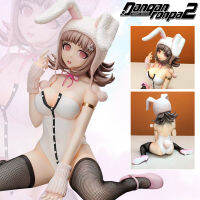 Model โมเดล Figure ฟิกเกอร์ จาก Super Danganronpa 2 Goodbye Despair ซูเปอร์ดันกันรอนปะ 2 ลาก่อน โรงเรียนแห่งความสิ้นหวัง Chiaki Nanami ชิอากิ นานามิ Sayonara Zetsubou Gakuen Bunny 1/4 บันนี่ ชุดกระต่าย Ver Anime อนิเมะ คอลเลกชัน New Collection manga