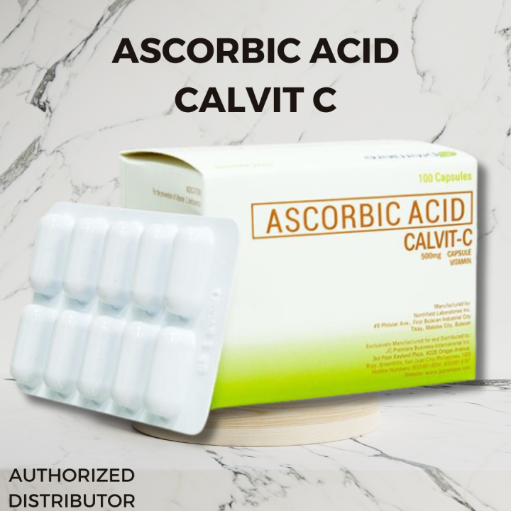 Ascorbic Acid Calvit C Boost Your Immune System W/ Calvit C Blisters