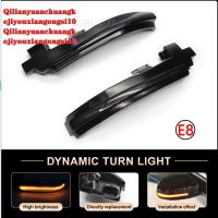 2X ไฟสัญญาณเลี้ยวไฟกะพริบกระจกด้านข้างแบบไดนามิก LED ตามลำดับสำหรับ Volvo S60 CC II S80 V40 V70 40 V60 (10)