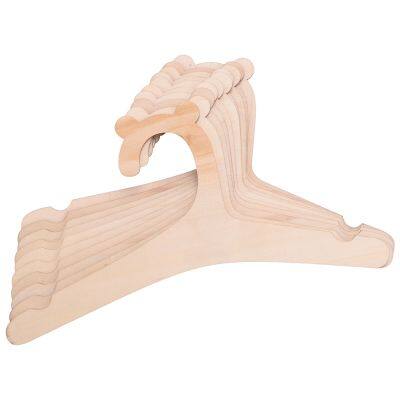 10 Pcs Wooden Hanger for Baby Clothes Natural Wood Hanger for Baby Clothes Hanger Rack Room Nursery Decor for Kids