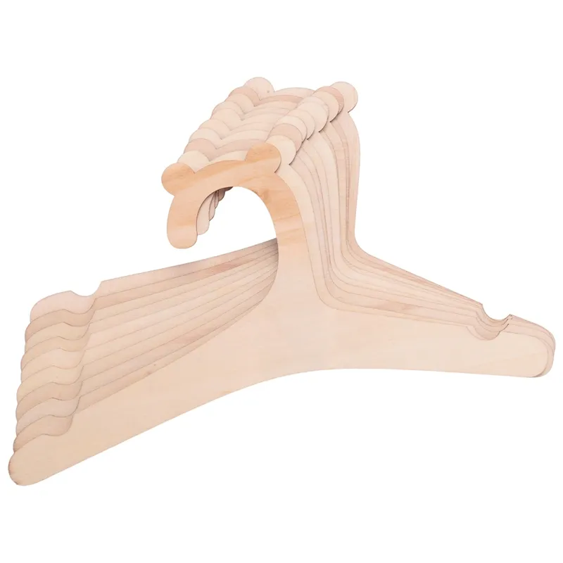 Kids Wooden Hangers (10 pcs)