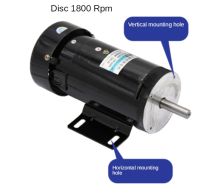 แผ่น1800 Rpm 220V แม่เหล็กถาวรจอ DC 500วัตต์มอเตอร์แรงบิดสูงความเร็วสูงความเร็วความเร็วในการปรับมอเตอร์ปรับทิศทาง