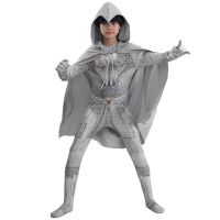 Moon Knight Cosplay Costume Superhero Marc Spector Cosplay Costumes Halloween Boys Superhero Bodysuit Cosplay Costumes For Kids