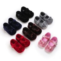 【hot】！ Prewalker Newborn Baby Bow Color Soft 0-18 Months Shoes Toddlers