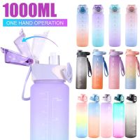 Botella 1 Litro Botellas De Agua การกระบอกน้ำเวลาสร้างแรงจูงใจ-Aliexpress