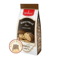 แป้งสาลีโฮลวีท แบบหยาบบ อิมพีเรียล 1กิโลกรัม IMPERIAL Whole Wheat Flour ขนาดบรรจุ 1กิโลกรัม