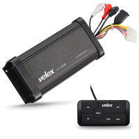 velex Powersport Class D Amp Amplifier 150W x 2 Marine on Boats UTV ATV Golf Carts and Boats Bridgeable