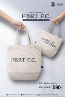 GRAND SPORT : แกรนด์สปอร์ตกระเป๋าผ้า PORT F.C. รหัสสินค้า: 026220 (สีครีม)