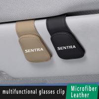 【cw】 Car Eyeglass Holder Glasses Storage Clip for SENTRA Sunglasses Interior Organize Multifunction Accessories