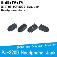 【DT】hot！ 20PCS/LOT 3.5 Headphone Jack Audio PJ-320D 4-Line Pin Female DIP SMD Stereo Headphones PJ-320A PJ320D PJ320